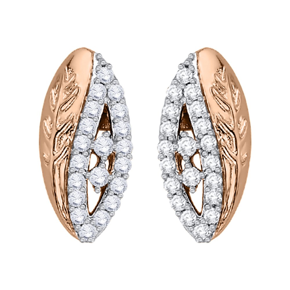 KATARINA Diamond Fashion Earrings - 1/3 CTTW G-H I2-I3 in Gold or Sterling Silver - Elegant Jewelry for Women, Perfect for Parties, Weddings & Special Occasions