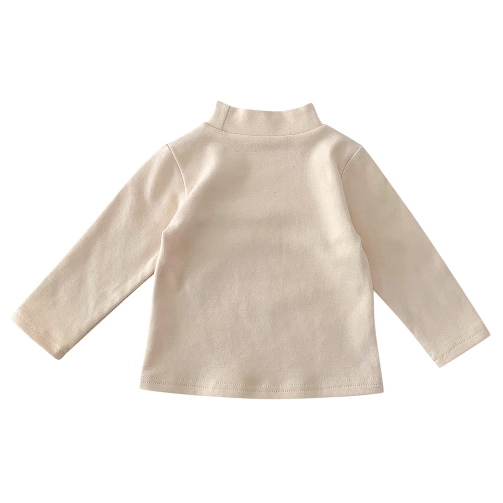 **Boys & Girls Long Sleeve T-Shirt - Striped & Solid Cotton Top for Toddler, Infant & Newborn - Soft & Comfortable for Everyday Wear, Playdates & Family Outings**