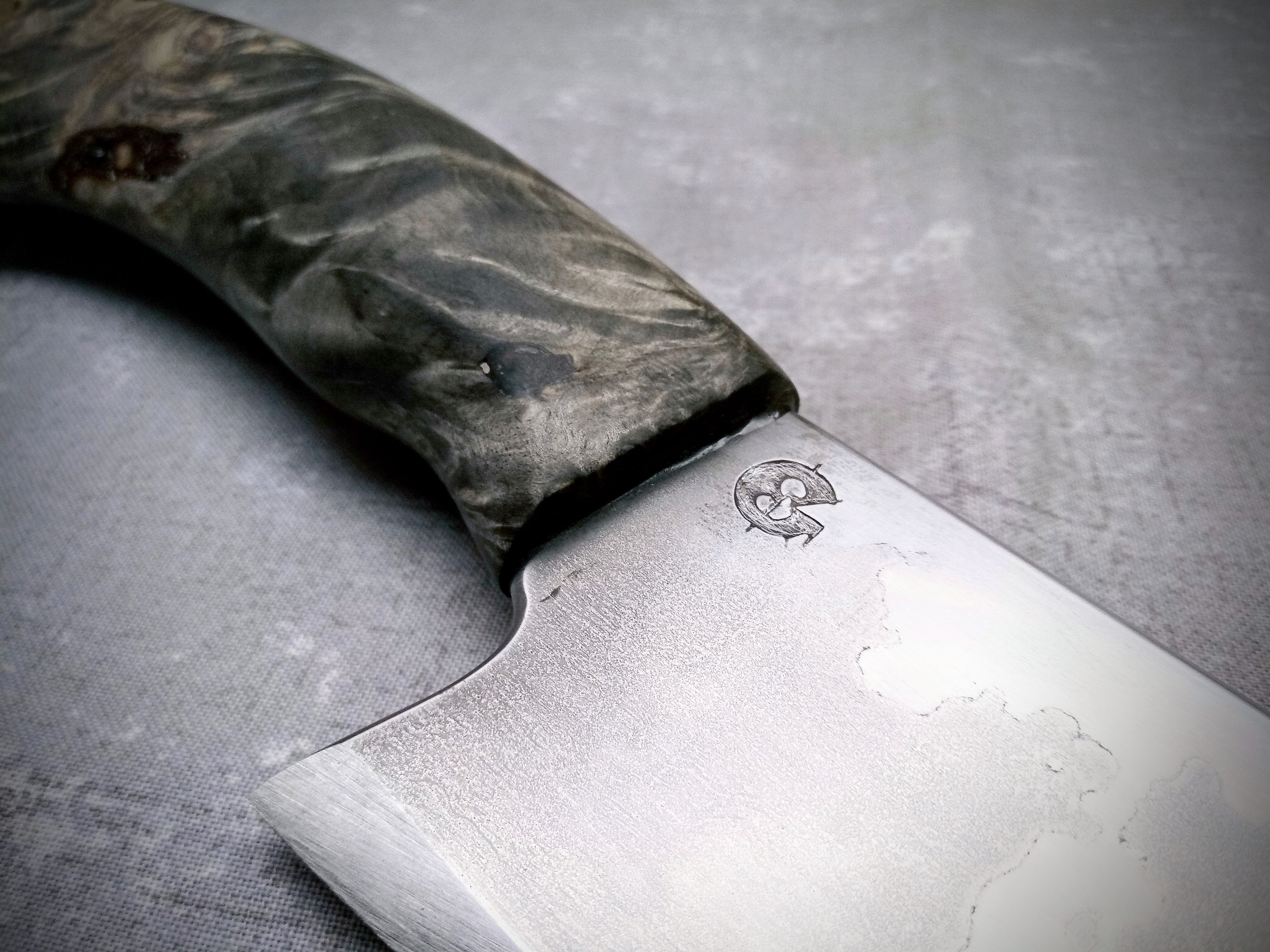 Premium Gard Knives 8-Inch Sanmai K-Tip Gyuto Chef Knife - High Carbon Stainless Steel Japanese Kitchen Knife for Professional Chefs & Home Cooking, Perfect for Slicing, Dicing & Precision Cutting
