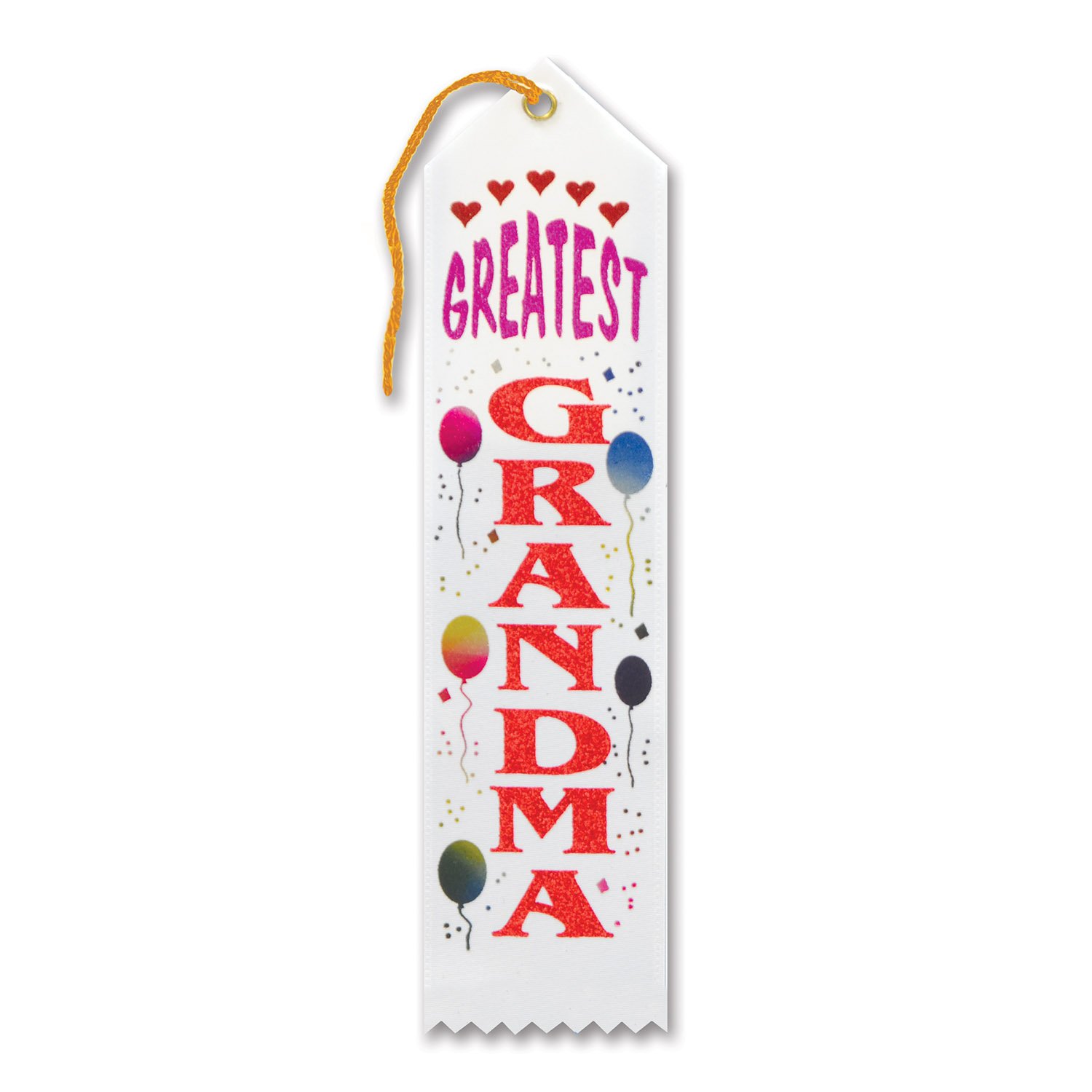 Best Grandma Award Ribbon - Personalized Grandma Appreciation Gift for Mother's Day, Birthday & Retirement - Perfect for Proud Grandmas & Family Celebrations