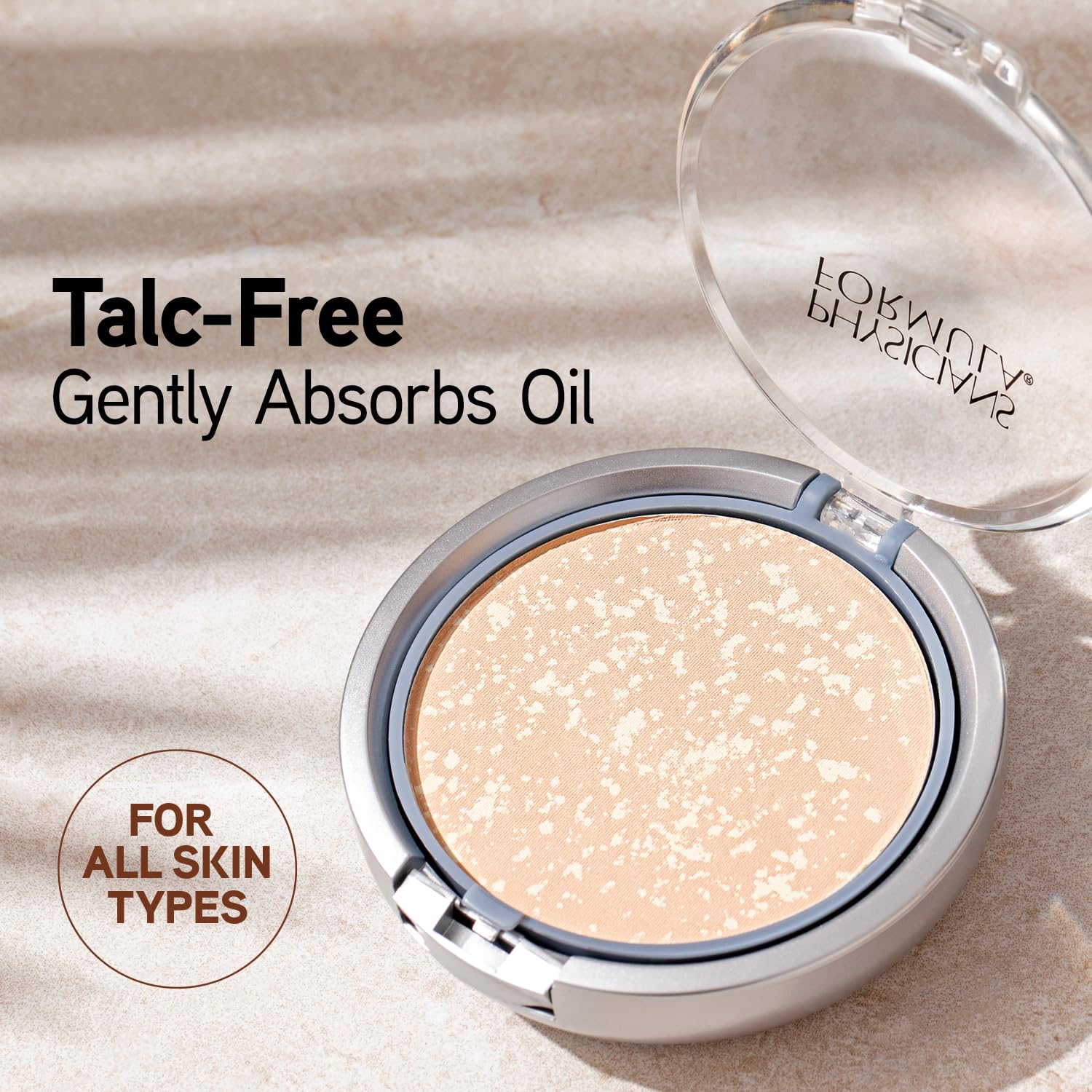 Physicians Formula Mineral Wear Pressed Powder - Translucent Loose Powder for All-Day Shine Control & Oil-Free Finish, 0.30 Ounce | Natural Makeup for Sensitive Skin | Perfect for Daily Wear & Touch-Ups