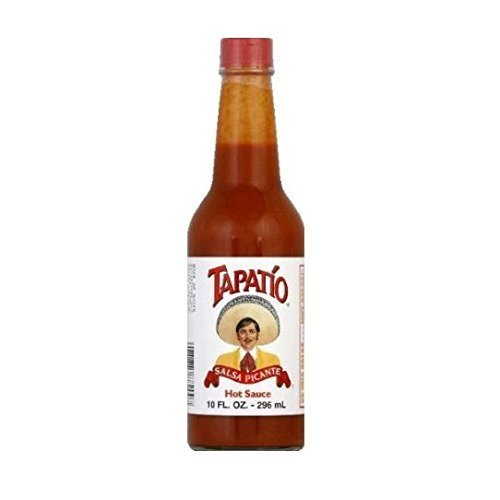 Tapatio Salsa Picante Hot Sauce - 10 oz (6-Pack) | Authentic Mexican Hot Sauce for Tacos, Burritos, Eggs & More | Spicy Flavor Enhancer for Cooking & Grilling
