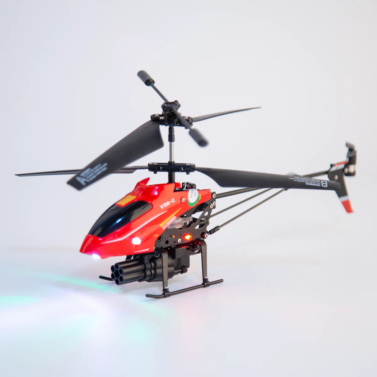 WLTOYS XK V398 C RC Helicopter with Missile Launch - 6 Axis Gyro & Altitude Hold Remote Control Drone for Adults & Kids - Perfect for Outdoor Flying, Aerial Photography and RC Hobby Fun