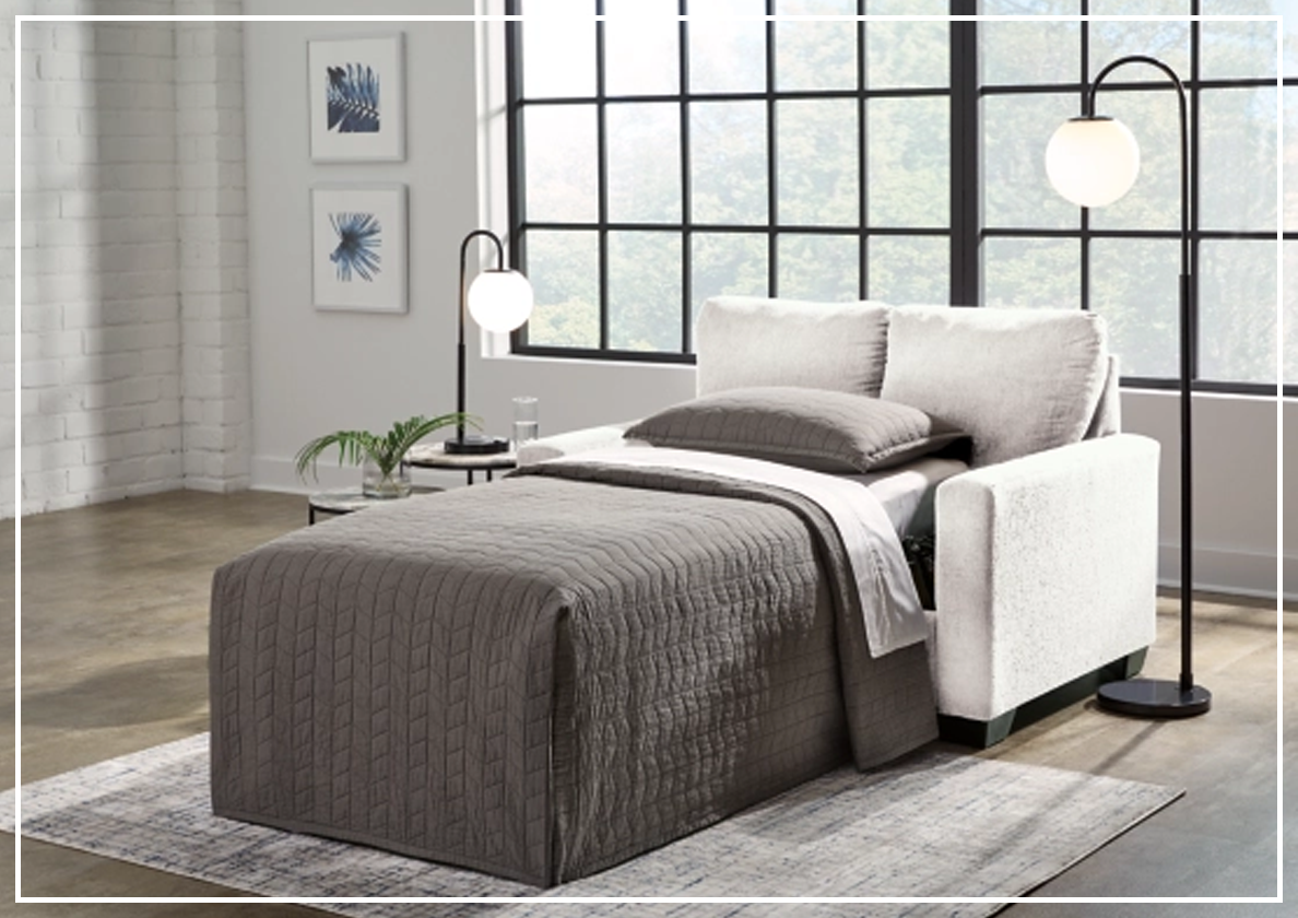 Gio Italia Rome Fabric Sofa Sleeper - Convertible Queen, Full XL & Twin Size Bed for Small Spaces | Comfortable Sleeper Sofa for Living Room, Guest Room & Apartments