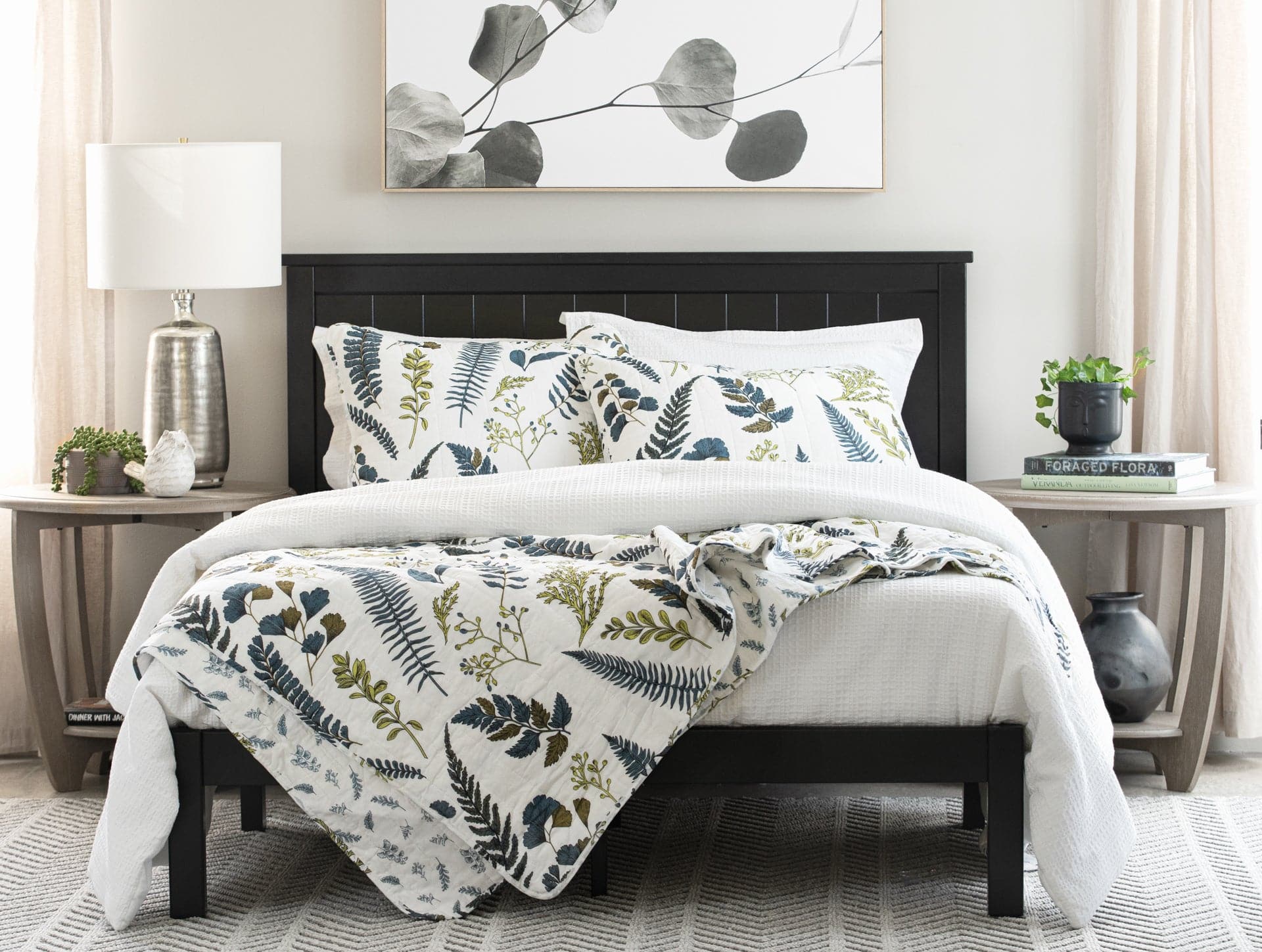 Premium Belgian Flax Prewashed Linen Cotton Blend Curtain Panel - Blackout Window Drapes for Living Room & Bedroom