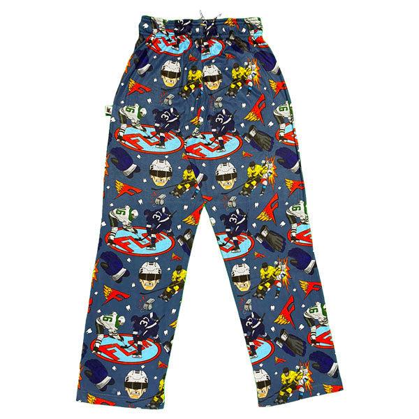 Comfortable Youth & Adult Hip Check Lounge Pants - Soft Casual Pajama Bottoms for Men & Women - Perfect for Relaxing at Home, Lounging or Sleepwear