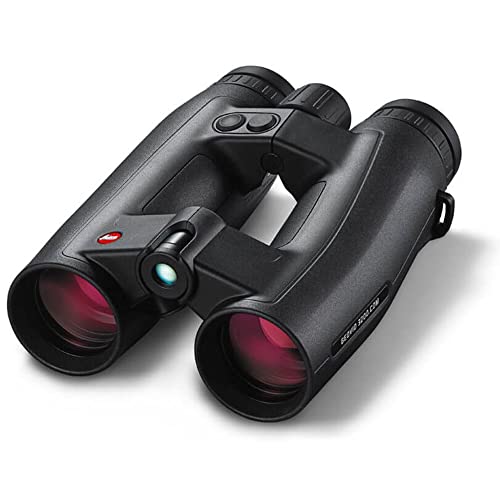 Leica Geovid 3200.COM Laser Rangefinder Binoculars - High-Precision Hunting & Golf Rangefinder with Bluetooth, HD Optics for Outdoor Sports & Wildlife Observation
