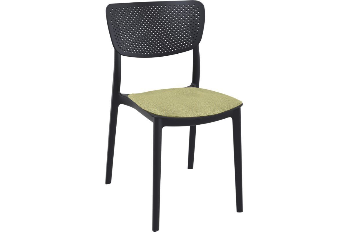 Stackable Lucy Dining Chair - Indoor/Outdoor Use for Restaurants, Cafes, and Home Patios | Durable & Stylish Seating Solution