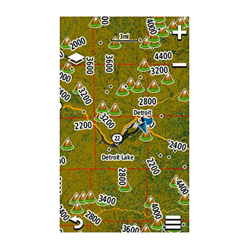 Garmin Huntview Plus Preloaded microSD Card with Hunting Management Units for Garmin Handheld GPS - Michigan Hunting Maps for Outdoor Navigation & Game Tracking