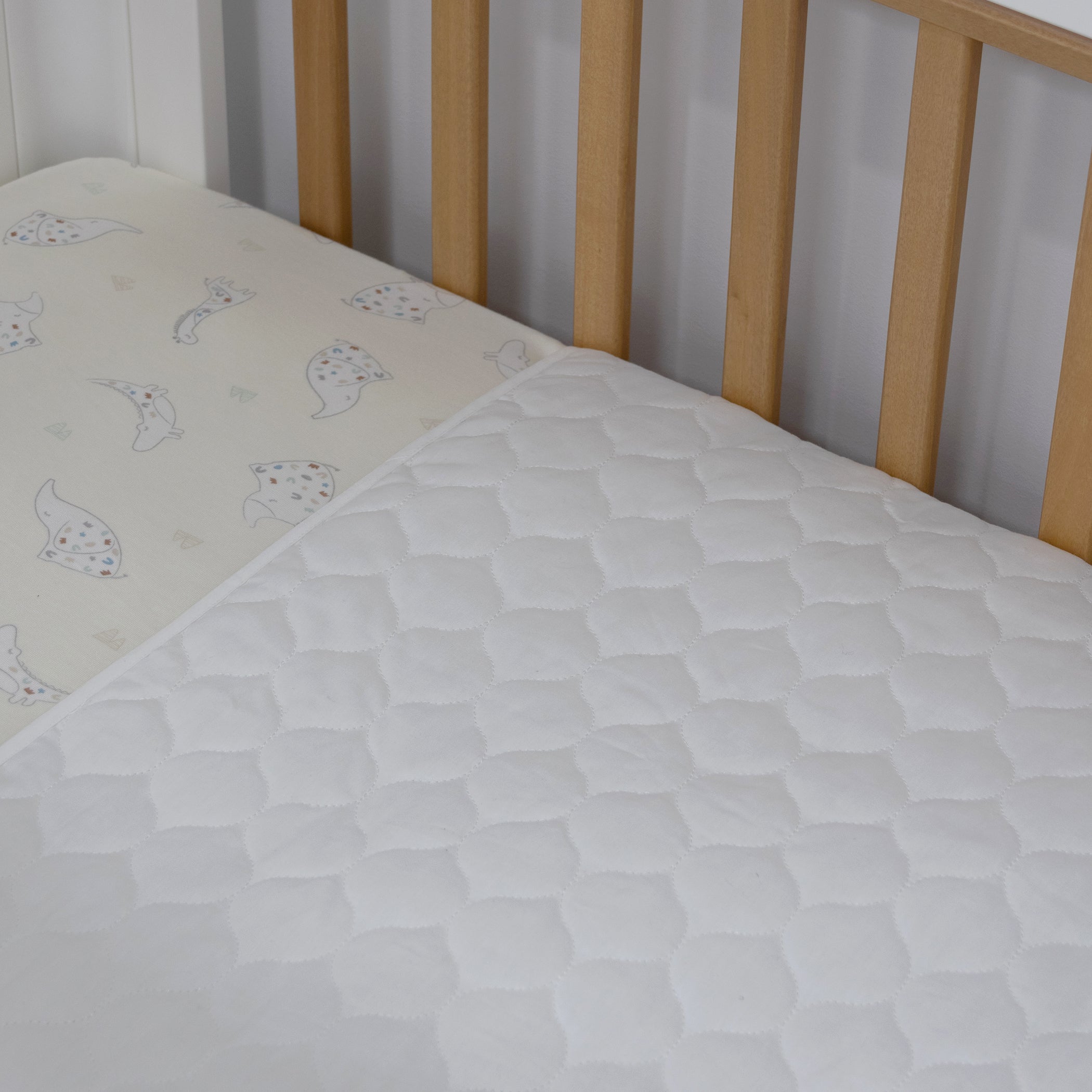 Breathe Easy® Waterproof Sheet Protector for Cot & Toddler Bed - Soft, Breathable, and Washable - Perfect for Nighttime Accidents and Potty Training