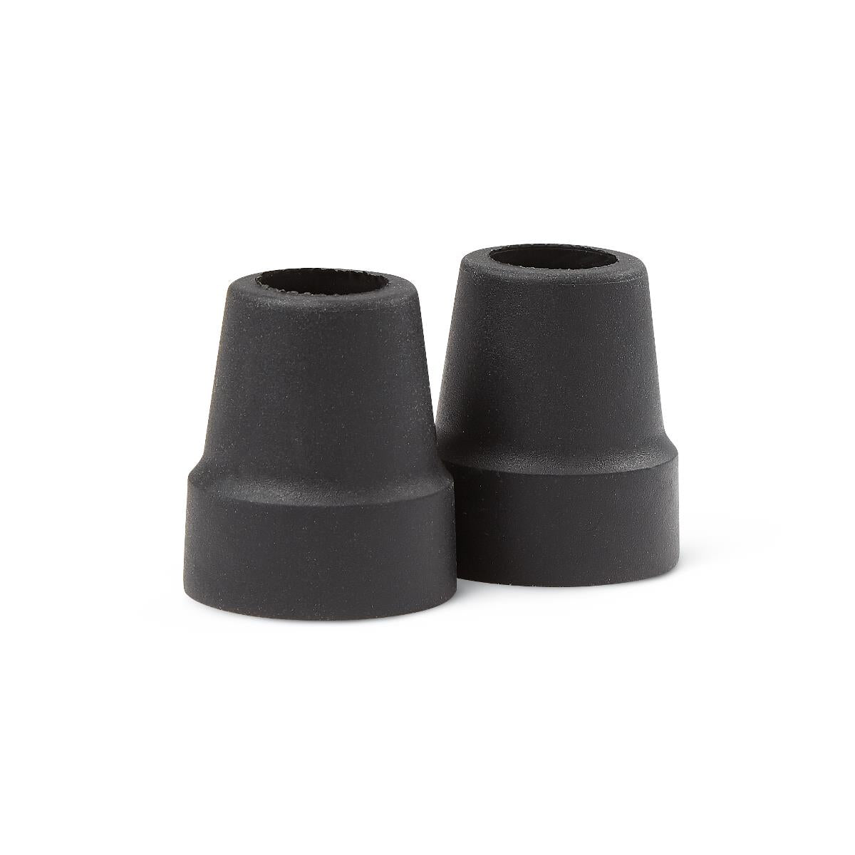 Quad Cane Tips 1/2 Inch - Non-Slip Rubber Replacement Tips for Walking Canes - Ideal for Indoor & Outdoor Use on Hardwood, Tile, and Concrete Surfaces