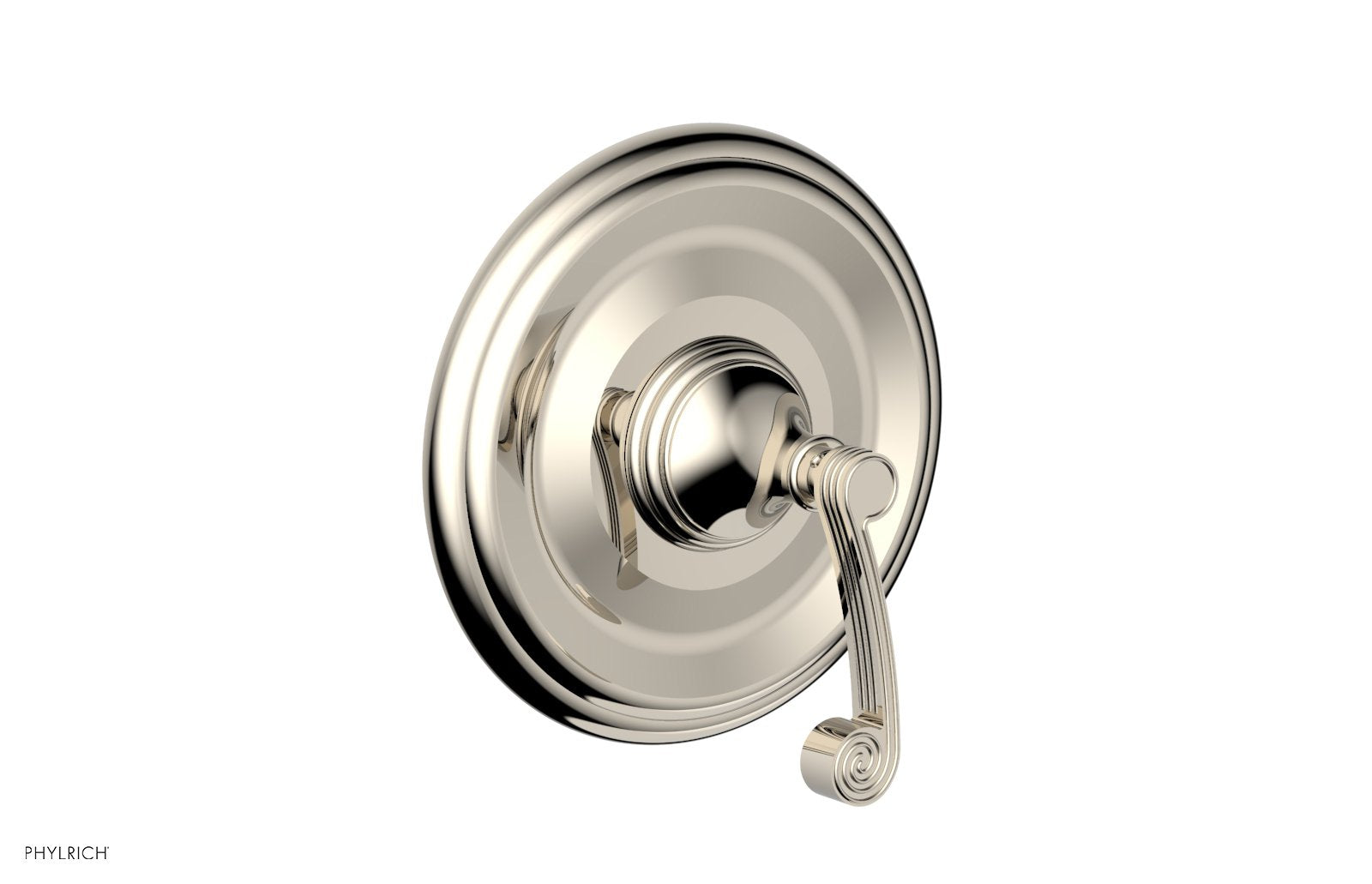 3RING Thermostatic Shower Trim Kit with Curved Lever Handle - DTH206 - Perfect for Modern Bathroom Renovations & Spa-Like Shower Experience