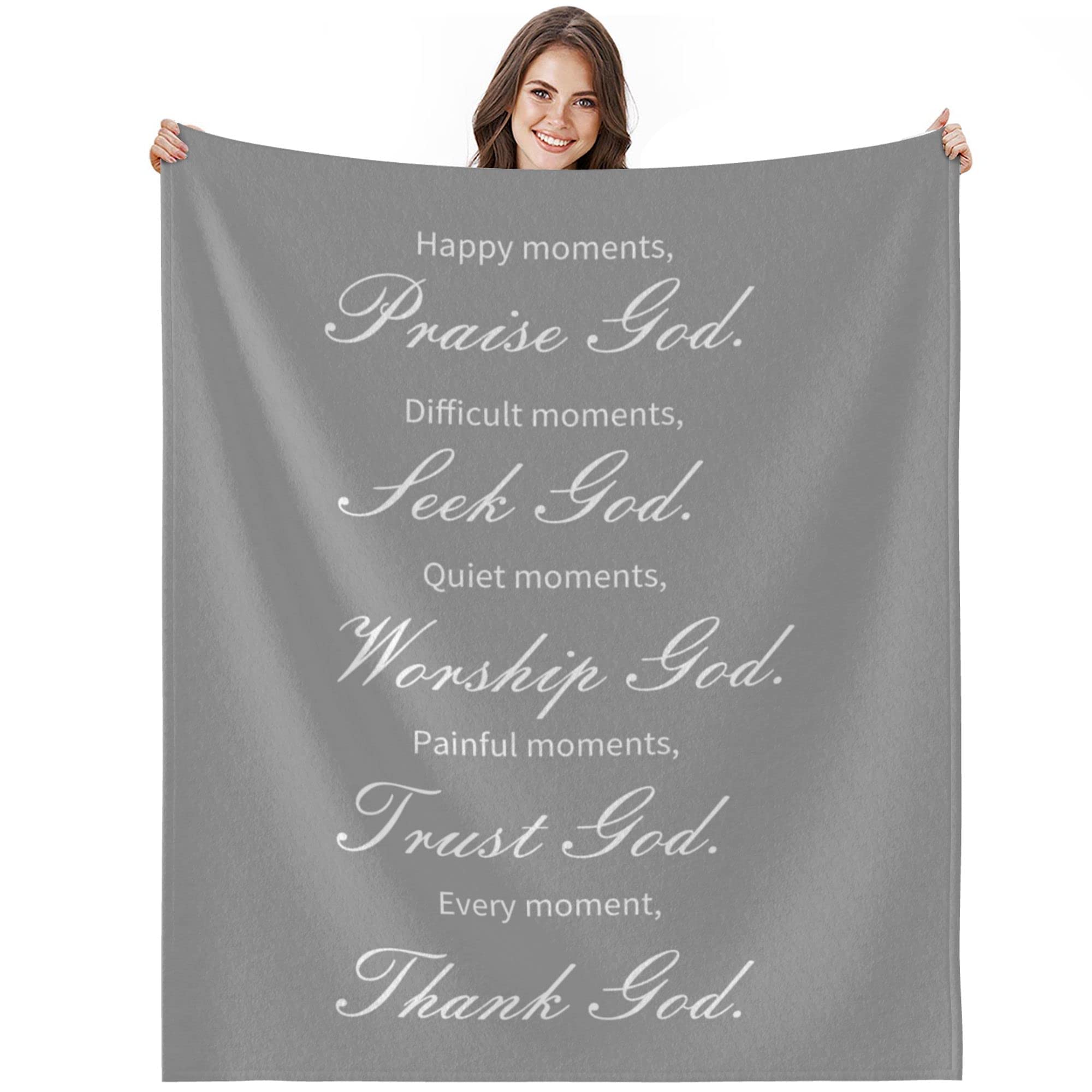 **Soft Inspirational Healing Blanket 50