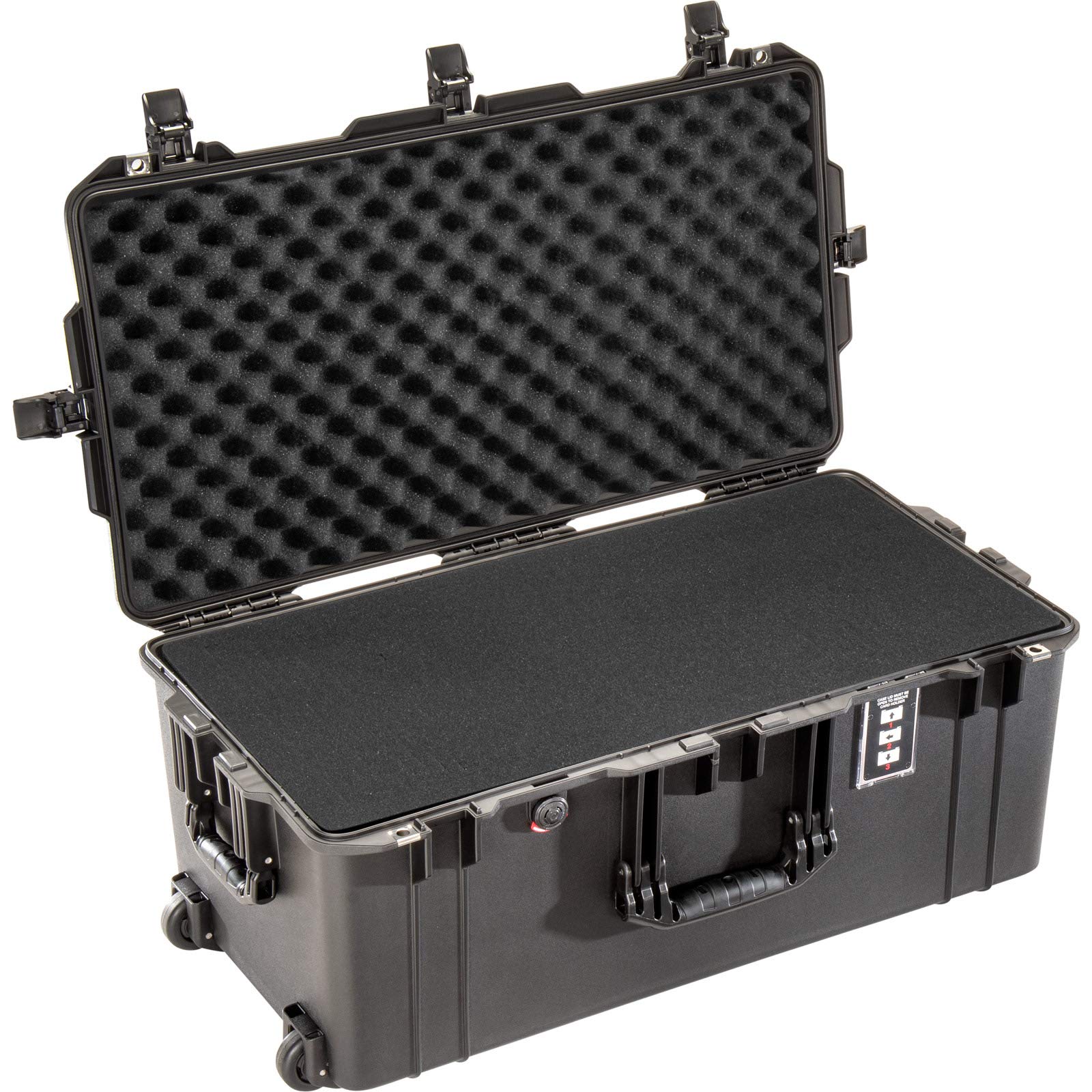 Pelican Air 1626 Waterproof Hard Case with Foam Insert - Black | Protective Storage for Cameras, Drones & Electronics | Travel, Outdoor & Professional Use