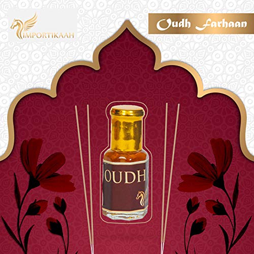 Premium Importikaah Attar Perfume for Men & Women - 100% Alcohol-Free Oudh Farhaan Fragrance (5ml) | Long-Lasting Arabian Scent for Daily Wear, Special Occasions & Gift Giving