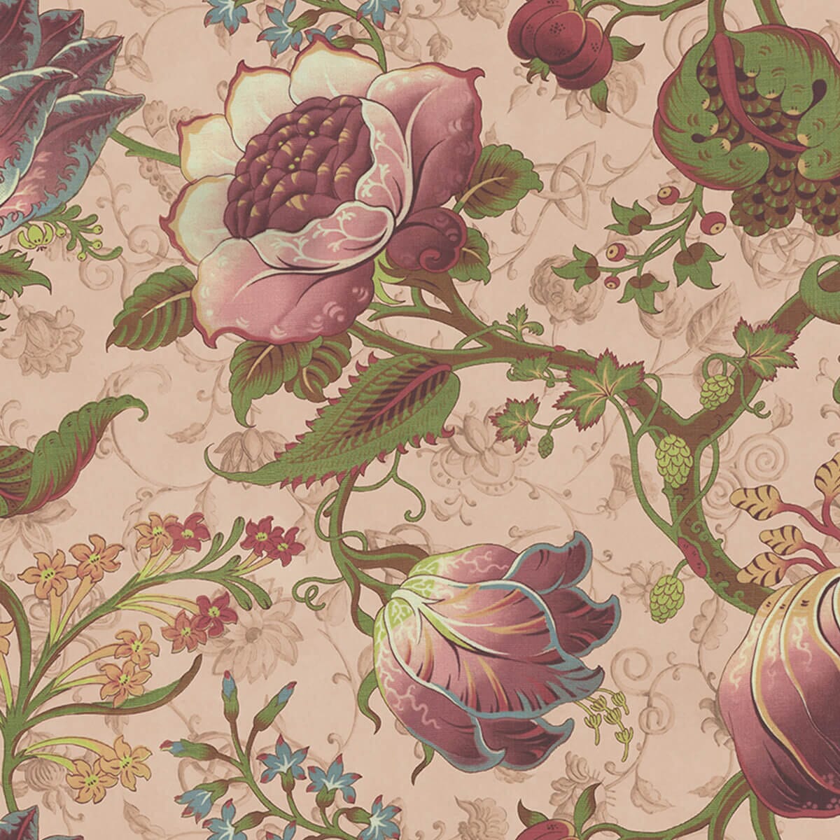 Meliora Wallpaper Sample - Tourmaline Pattern | Premium Peel & Stick Wallpaper for Home Decor, Bedroom, Living Room, Office