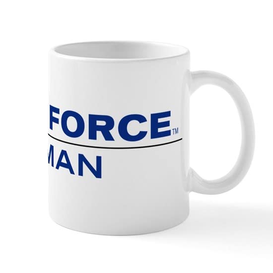 USAF Airman Ceramic Coffee Mug 11 oz - Military Themed Tea Cup for Coffee, Tea & Hot Drinks - Perfect for Office, Home & Gifts