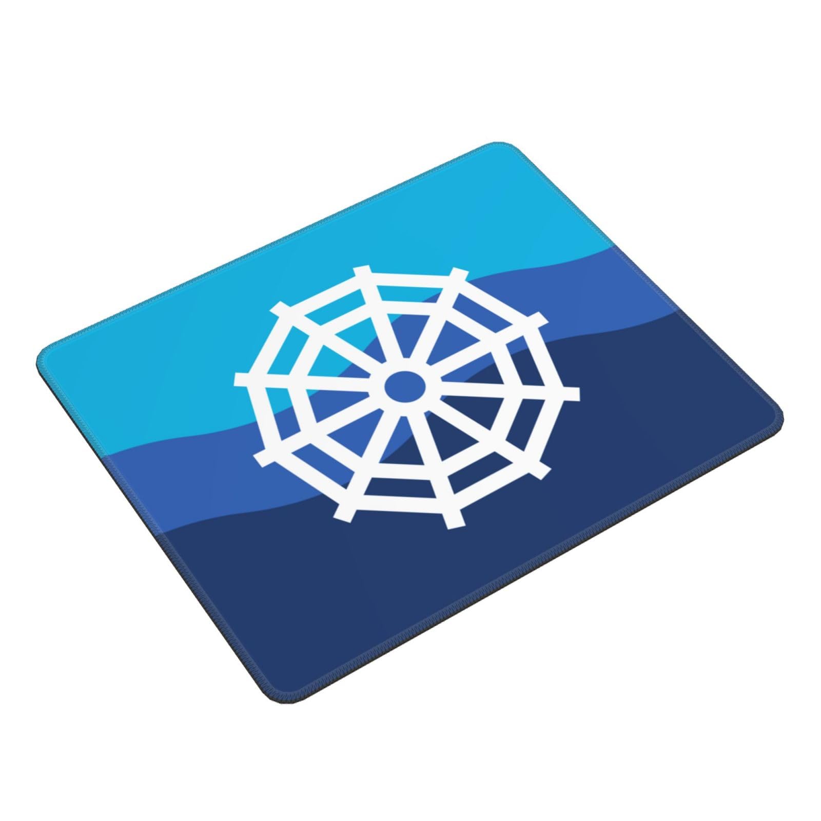 SIYTUAU Riverside Cincinnati Ohio Flag Mouse Pad - 10x12 Inch Waterproof Non-Slip Rubber Gaming Mousepad for Office & Laptop Use - Perfect for Work, Gaming & Home Decor