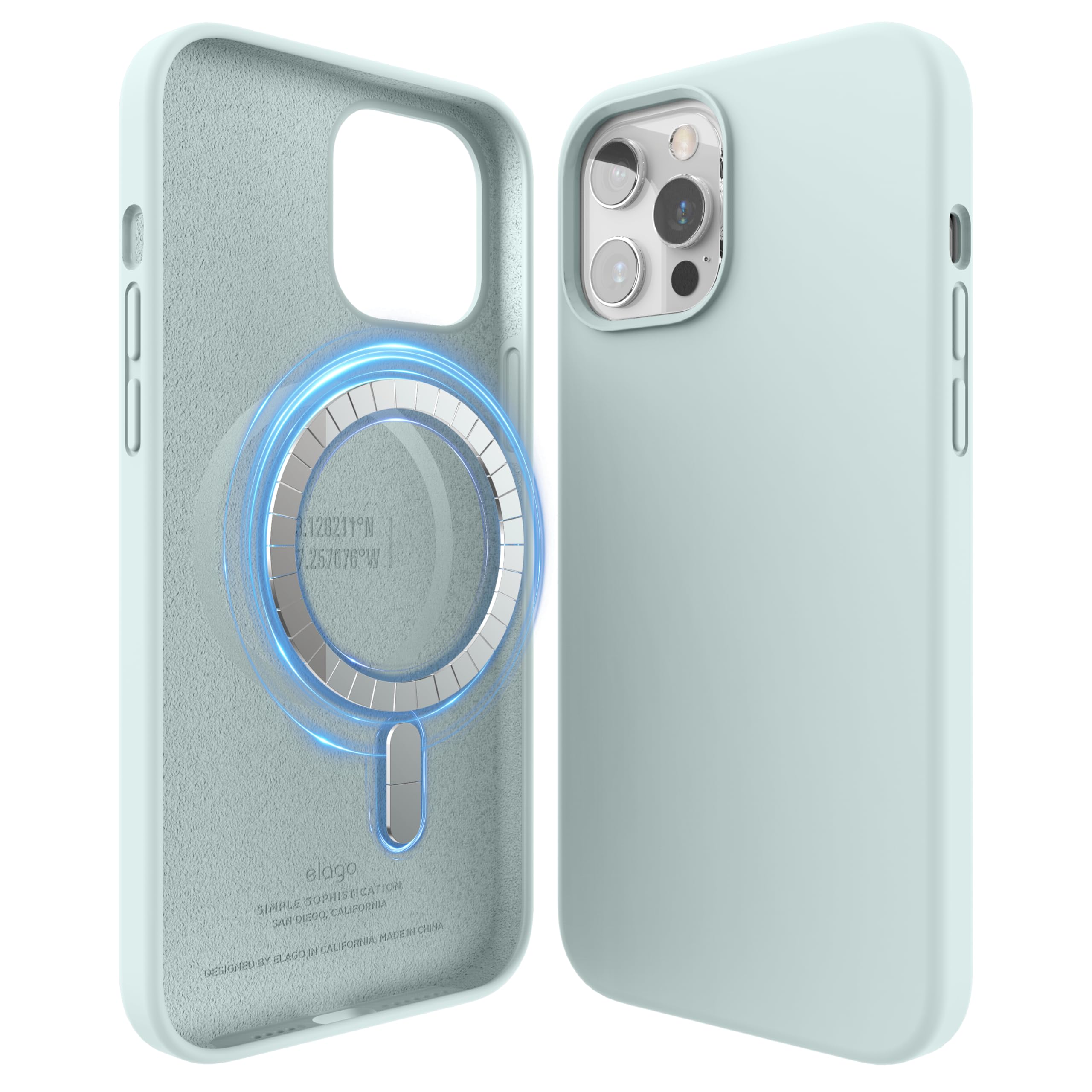 elago Magnetic Silicone Case for iPhone 12 & 12 Pro 6.1