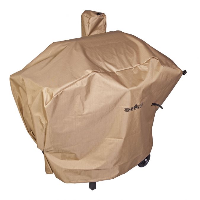 Camp Chef Long Patio Pellet Grill Cover - Heavy Duty Waterproof Protection for Outdoor BBQ Smokers - Perfect for Backyard, Tailgating & Camping
