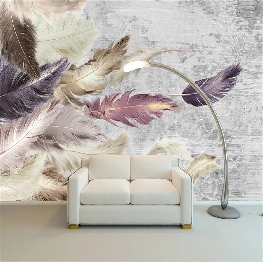 Shine Leaf Wallpaper Murals - Premium Self-Adhesive Wall Decor for Living Room & Bedroom | Transform Your Space with Nature-Inspired Designs