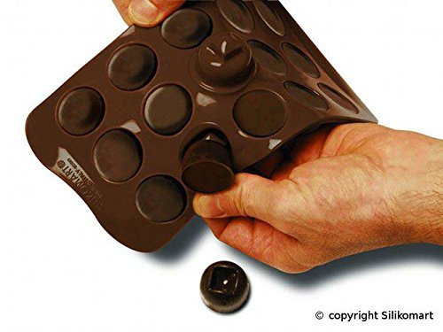 Premium Silikomart Silicone Chocolate Vertigo Mold for Baking, Cake Decorating & Candy Making - Perfect for Home Bakers & Professional Chefs