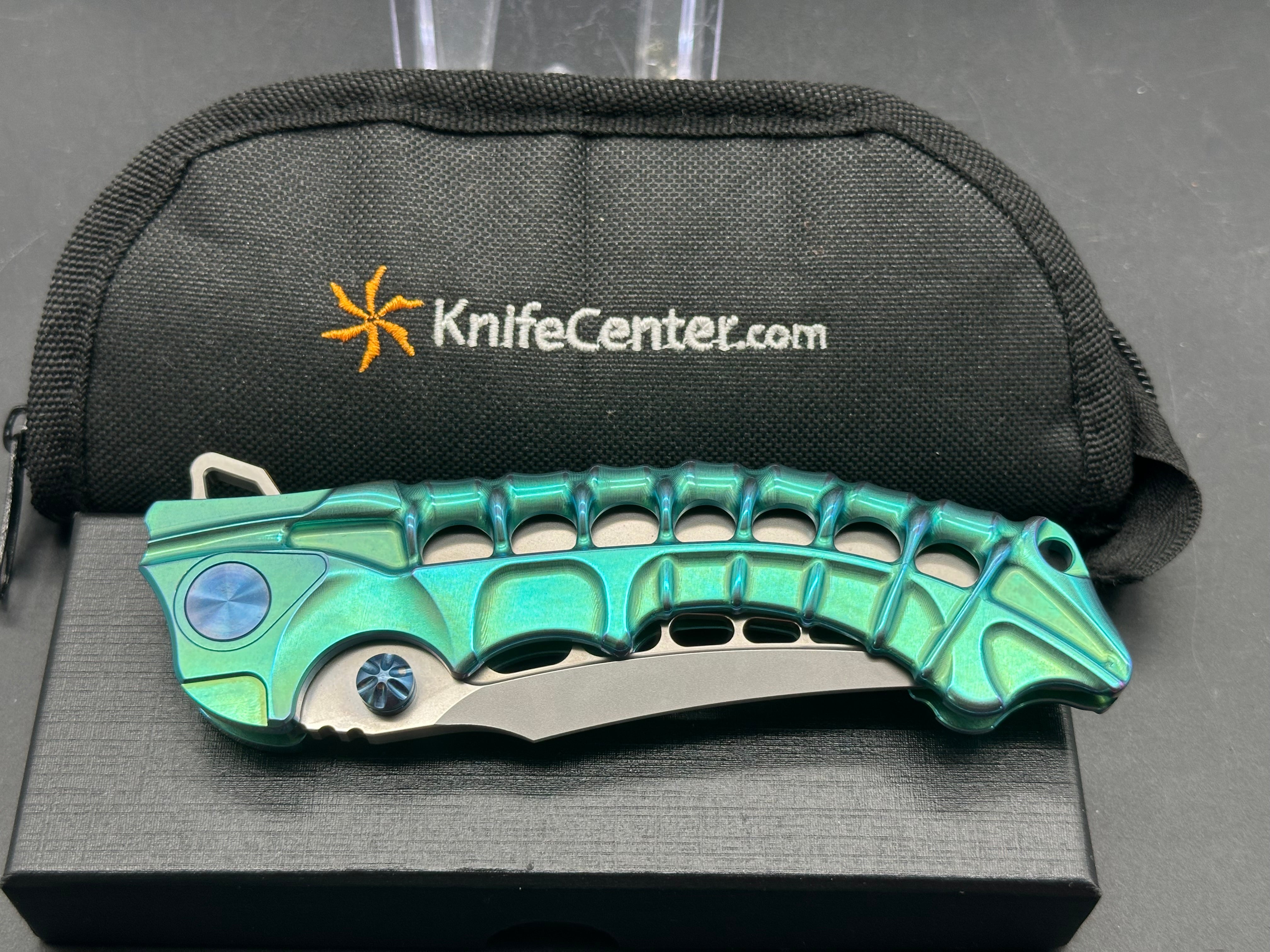 Andre De Villiers Scavenger Frame Lock Folding Pocket Knife - 4.25