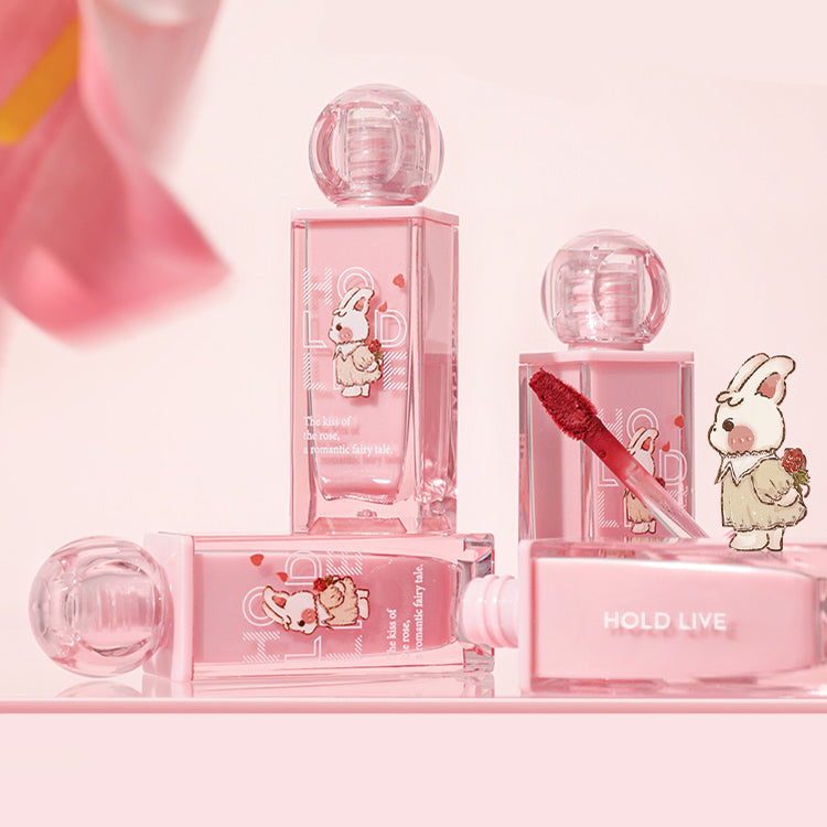 HOLD LIVE Retro Garden Lip Gloss Gift Set - 6 Colors Hydrating Moisturizing Lip Gloss for Women, Vegan & Cruelty-Free - Perfect for Daily Wear, Parties & Gifts