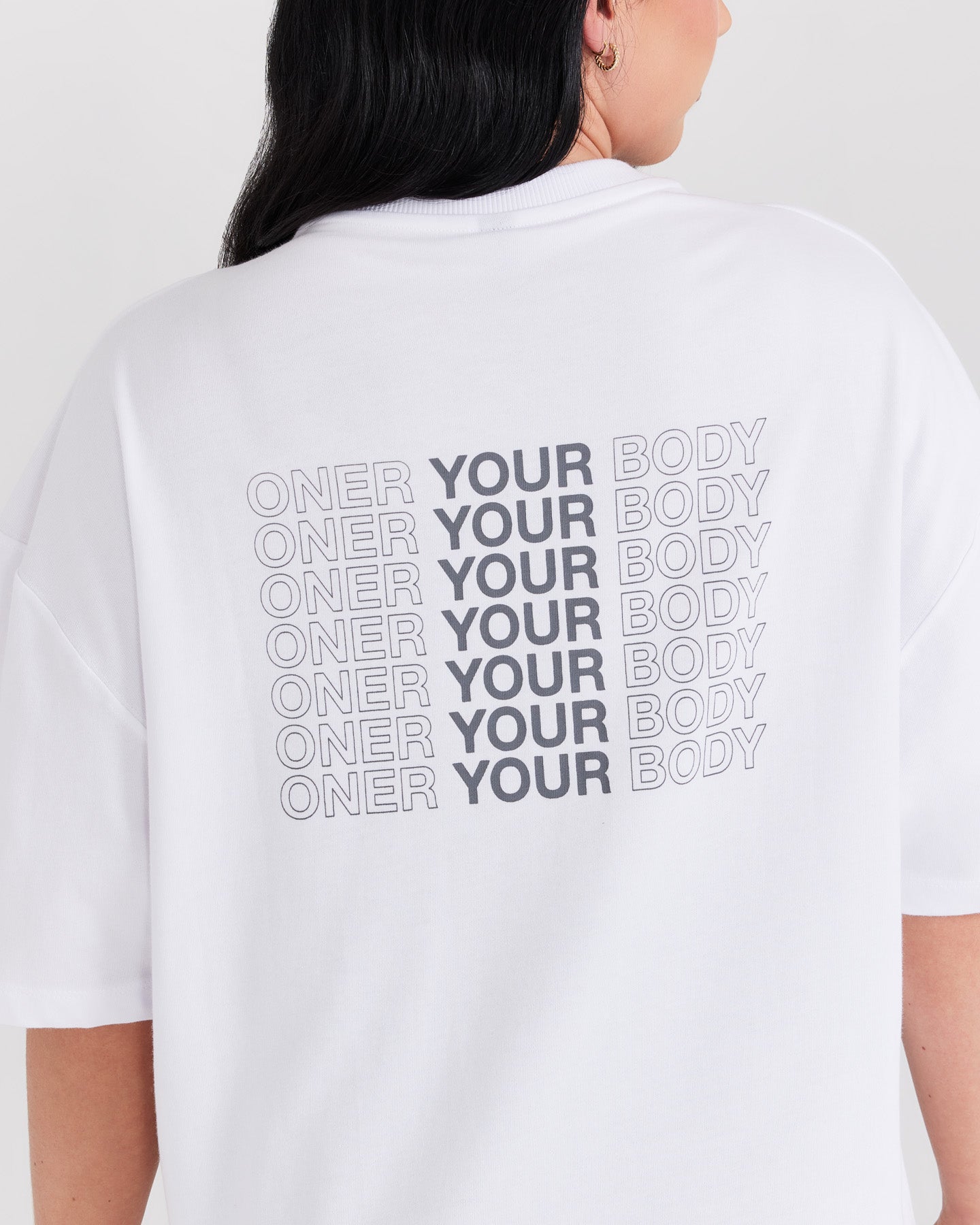 OYB Graphic Unisex T-Shirt | White Cotton Tee for Men & Women | Casual Streetwear, Everyday Wear & Gift Ideas