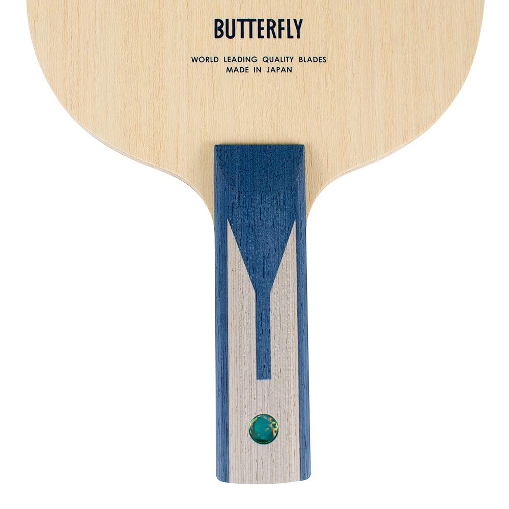 Timo Boll ZLC Table Tennis Blade - Professional ZL Carbon Fiber Ping Pong Racket with AN/FL/ST Handle Options | Japanese-Made Premium Butterfly Blade for Competitive Play & Training