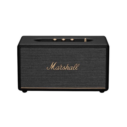 Marshall Stanmore III Wireless Bluetooth Speaker - Non-Portable Home Audio System for Living Room, Bedroom & Parties (Black)