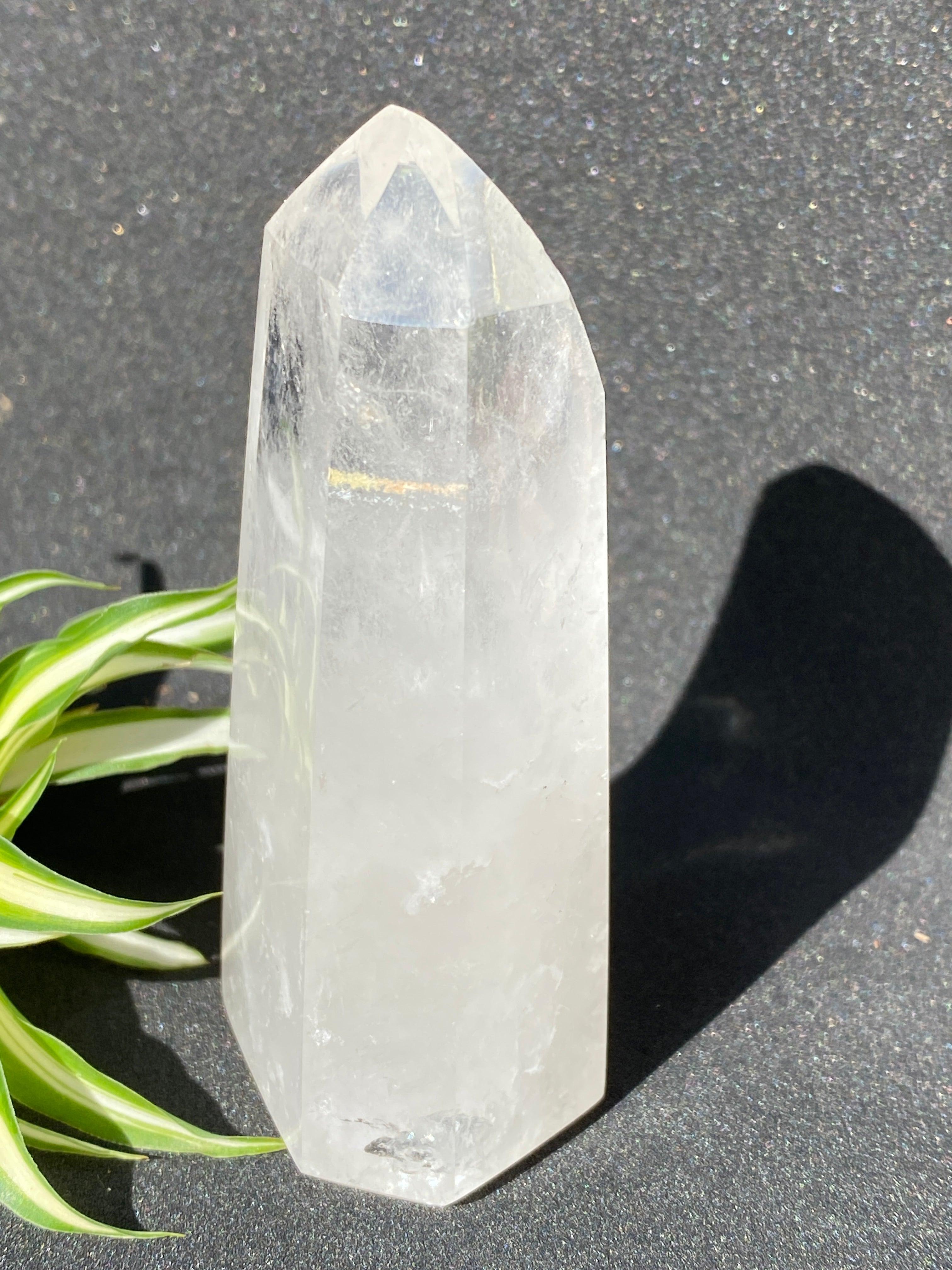 Clear Quartz Generator CR1440 - High-Quality Energy Amplifier for Meditation, Healing & Spiritual Growth | Perfect for Reiki, Chakra Balancing & Home Decor
