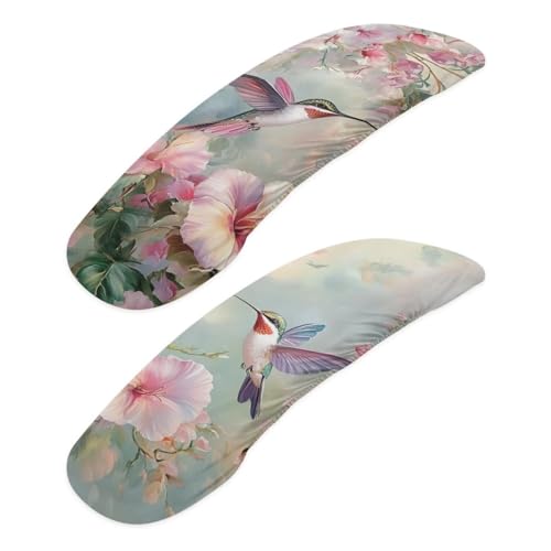 Vintage Floral Hummingbird