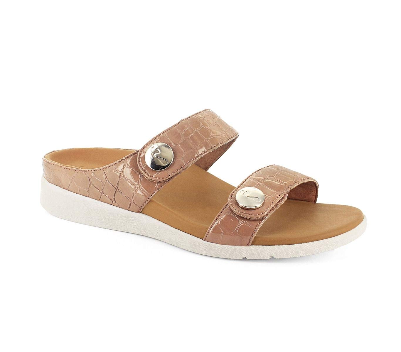 Strive Footwear Clara Orthotic Sandals for Women - Dusty Pink - Size 8 | Arch Support & Comfort | Perfect for Walking, Travel & Summer Outfits