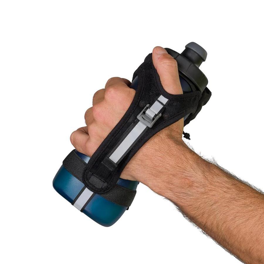 QuickSqueeze Plus 22oz Handheld Water Bottle - Leakproof & Portable for Gym, Hiking, and Outdoor Activities