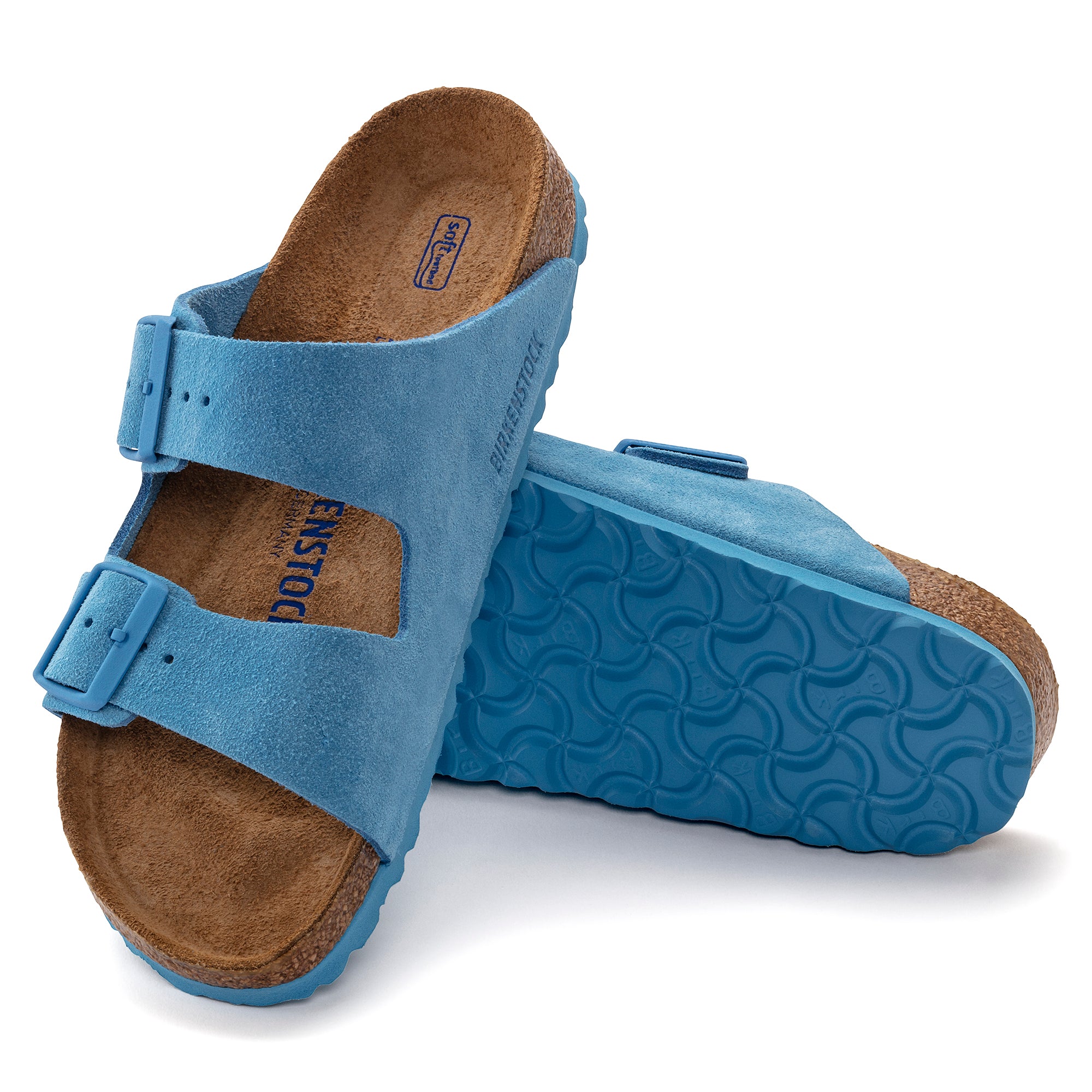 Birkenstock Arizona Suede Soft Footbed Sandals - Comfortable & Supportive Unisex Footwear for Walking, Travel & Everyday Wear