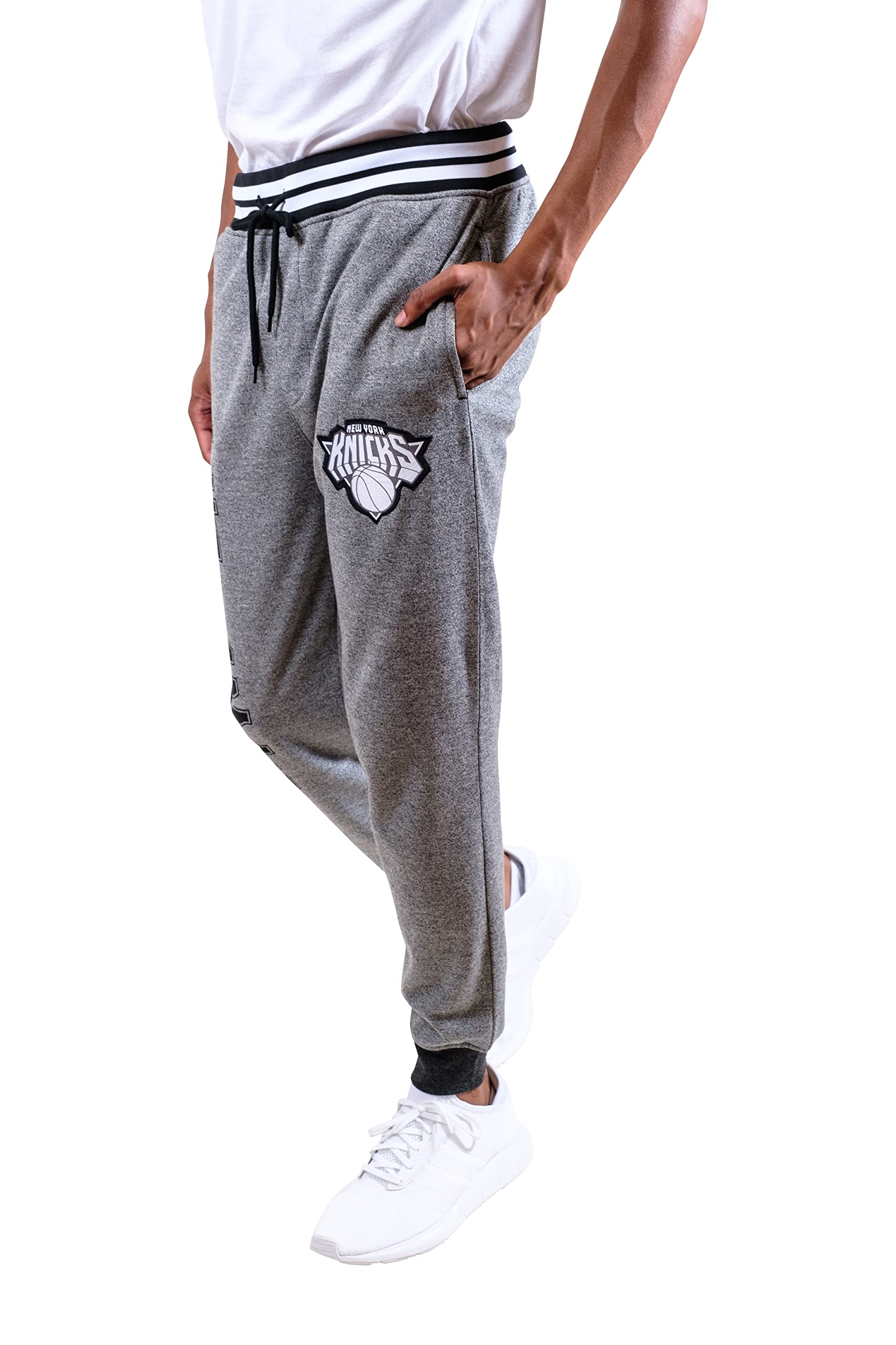 Official NBA Men's Game Day Jogger Sweatpants - Super Soft, Comfortable & Stylish Basketball Pants for Casual Wear, Lounge & Sports Activities