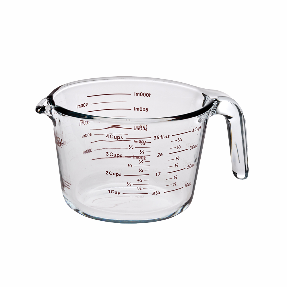 PYROLUX Glass Measuring Jug - 2 Sizes (32oz & 64oz) for Baking, Cooking & Liquid Measurement - Durable Kitchen Essential for Home & Professional Use