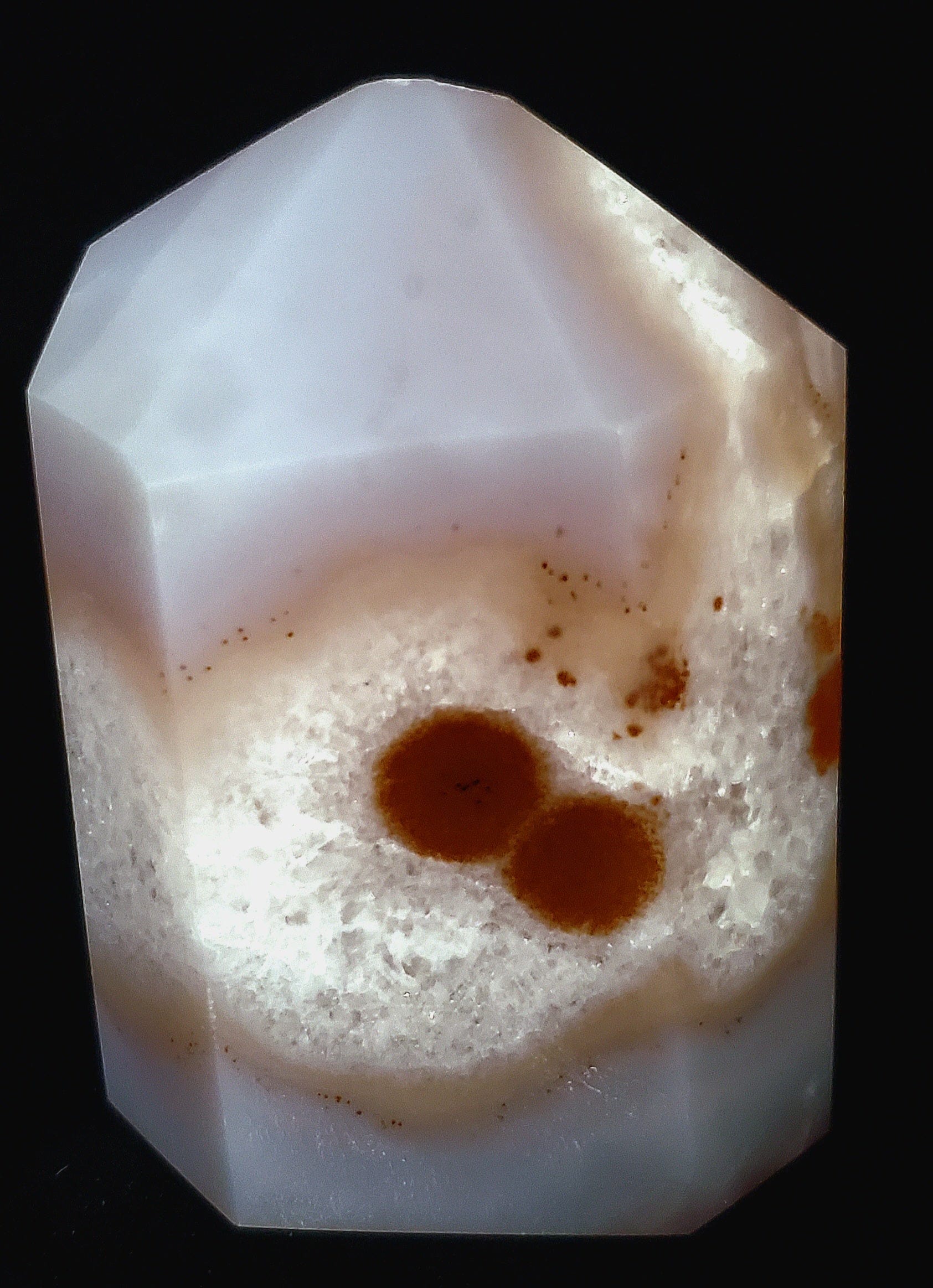 Natural Agate & Quartz Crystal Tower - Healing Stone for Meditation, Reiki, and Home Decor | Perfect for Yoga, Feng Shui, and Spiritual Gifts