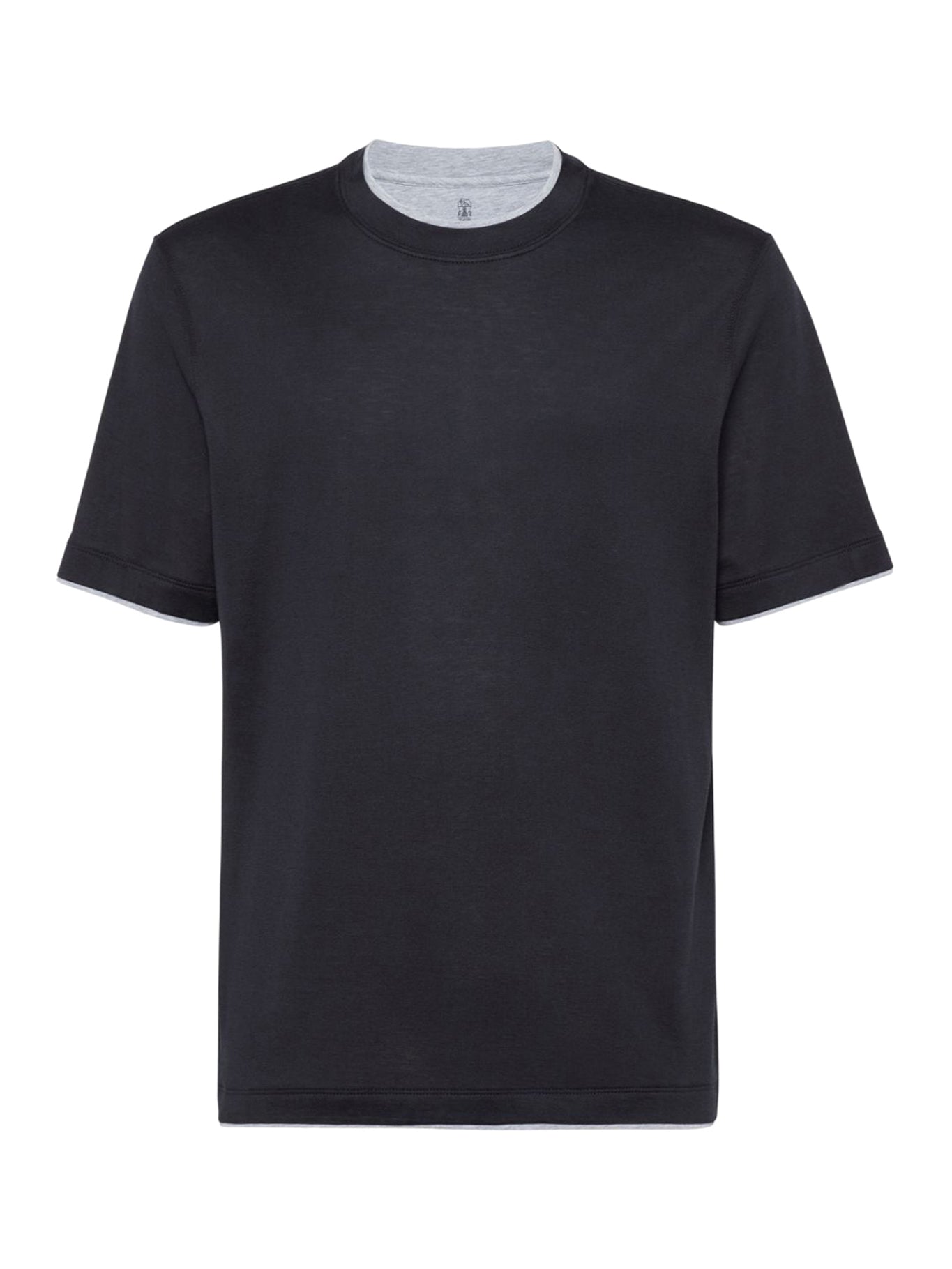 Stylish Contrast Trim Jersey T-Shirt for Men & Women - Comfortable Casual Wear for Everyday Outfits & Layering