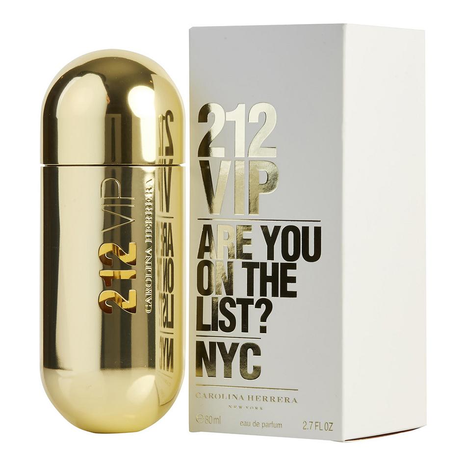 Carolina Herrera 212 VIP Women's Perfume 80ML EDP Spray - Floral Fruity Fragrance for Women, Day to Night Wear, Special Occasions & Gift Giving