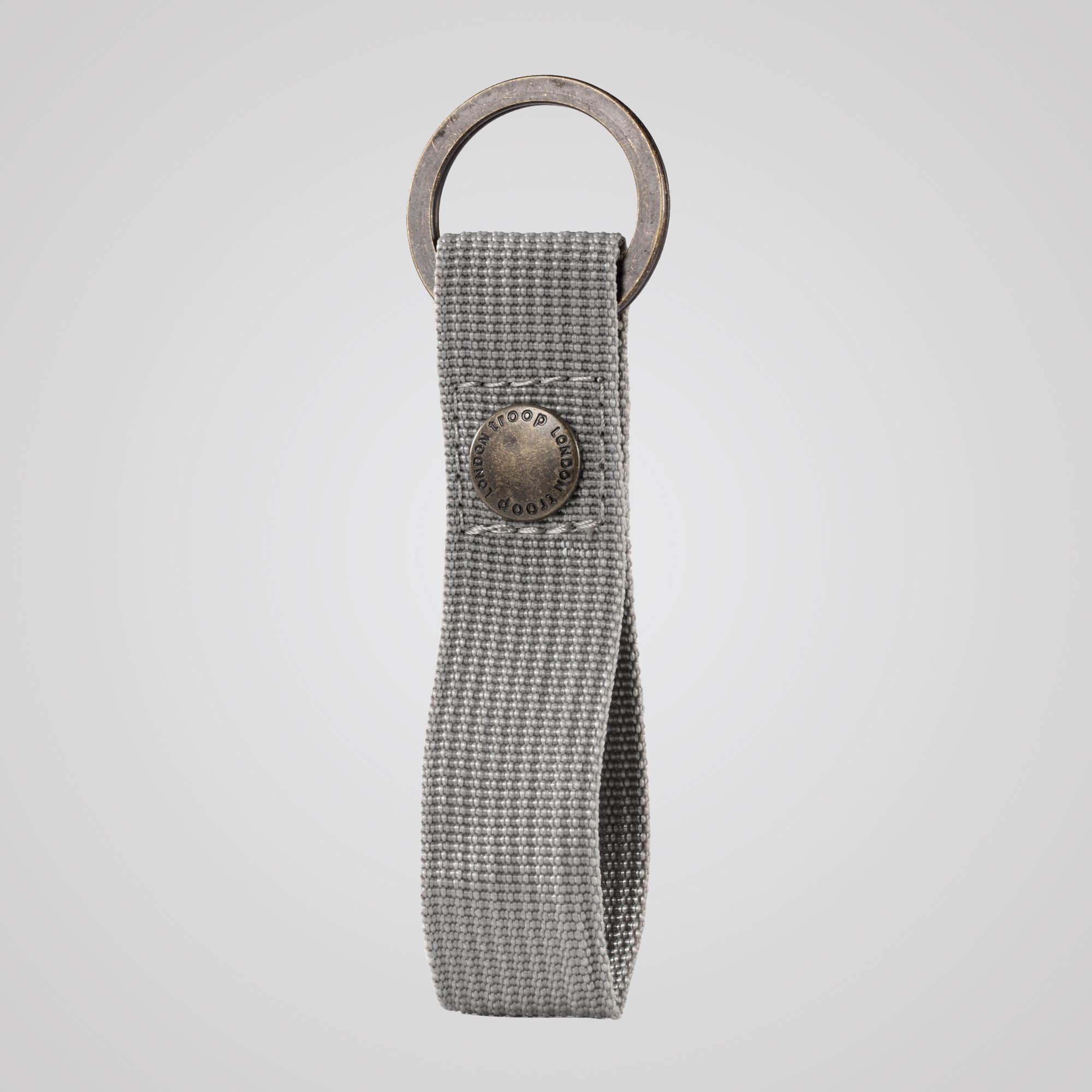 Troop London Practical Loop Keyring - Durable Metal Key Chain for Keys, Car Keys & Accessories - Perfect for Home, Office & Travel Use