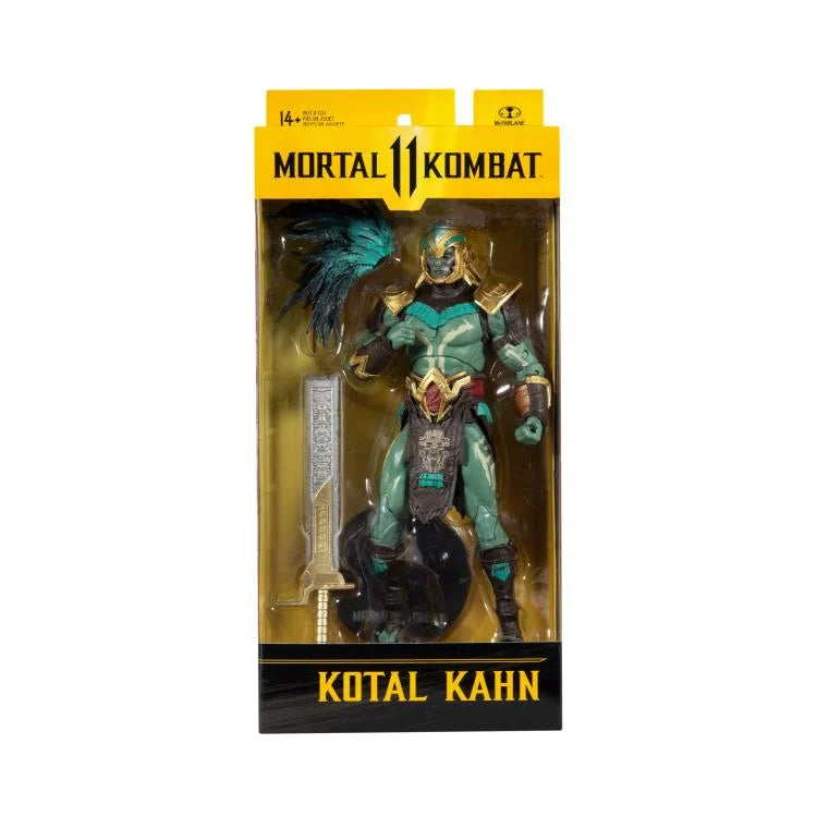 Mortal Kombat 11 Kotal Kahn 7-Inch Collectible Action Figure - Premium Articulated Video Game Character for Fans & Collectors - Perfect for Display, Gaming Battles & Cosplay
