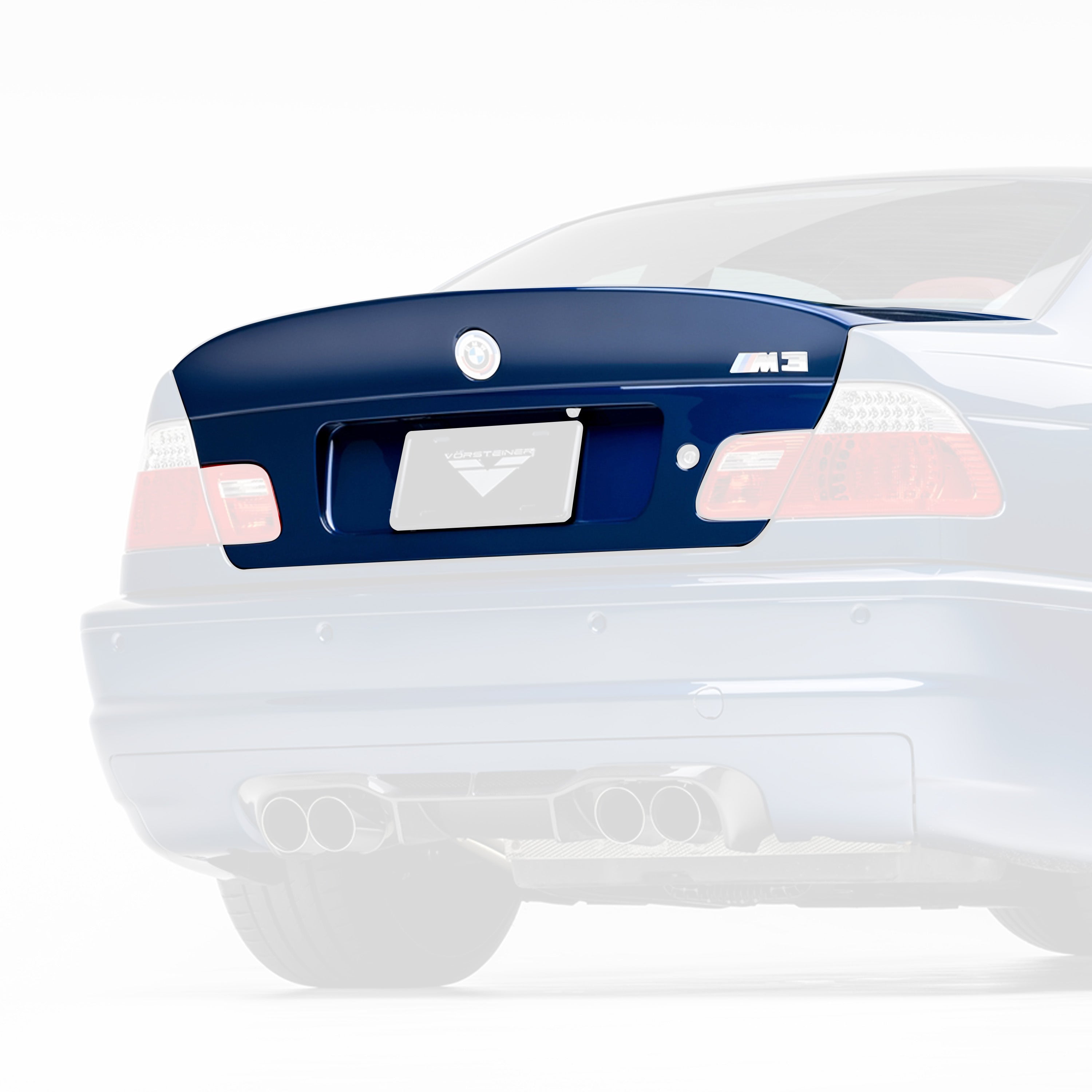 V CSL Aero Bootlid V Style™️ - Lightweight Carbon Fiber Trunk Lid for BMW E46 - Enhance Performance & Style for Racing & Street Driving