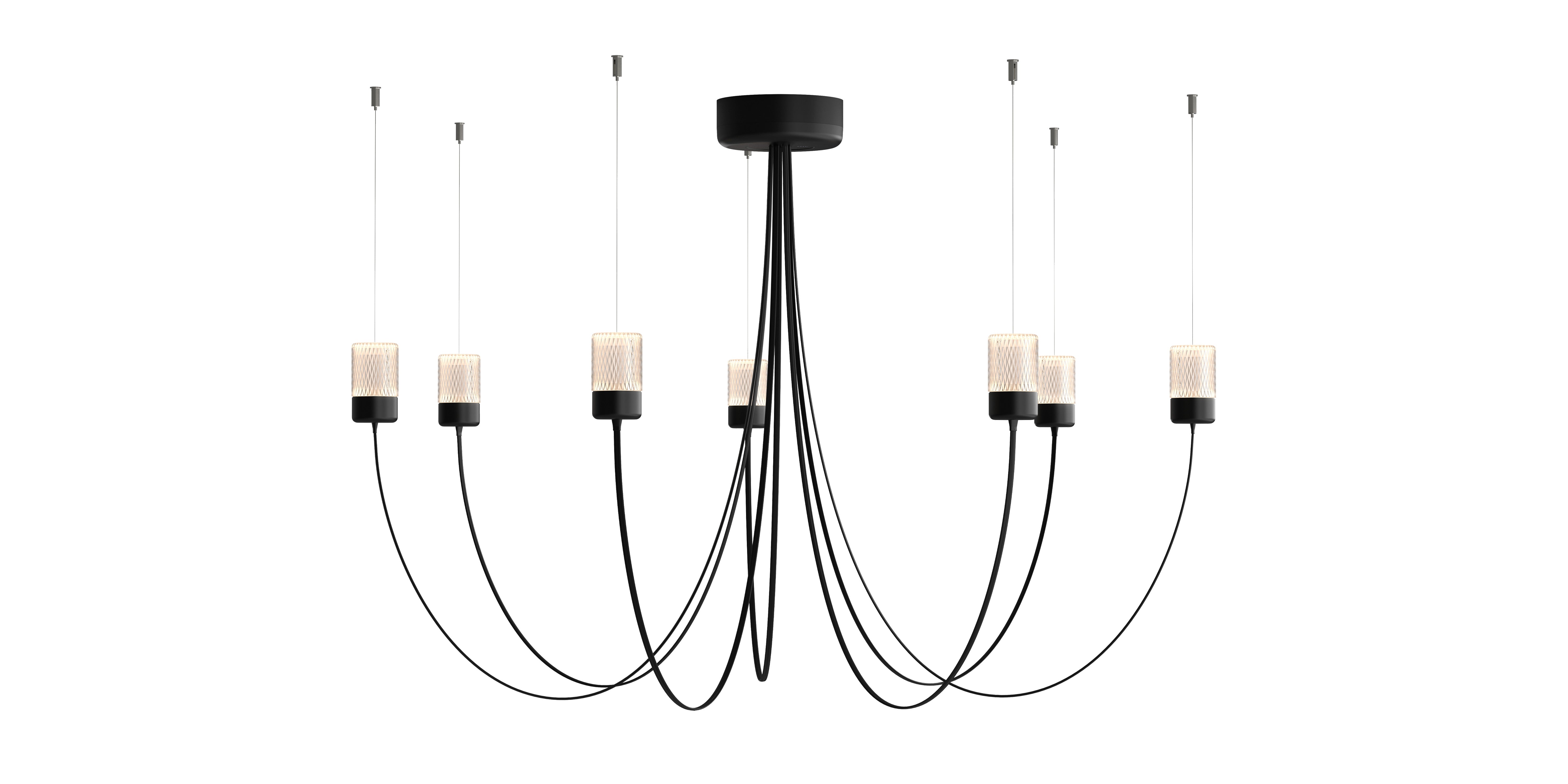 Elegant Gravity Chandelier - Modern LED Ceiling Light Fixture for Dining Room, Bedroom & Living Room Decor - Perfect for Home, Hotel and Restaurant Lighting