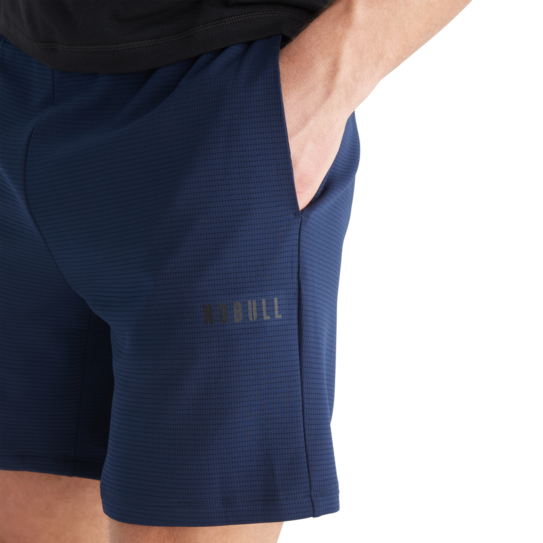 Men's Textured Knit Shorts - 7 Inch Inseam Comfortable Summer Casual Shorts for Outdoor Activities, Beach, and Gym