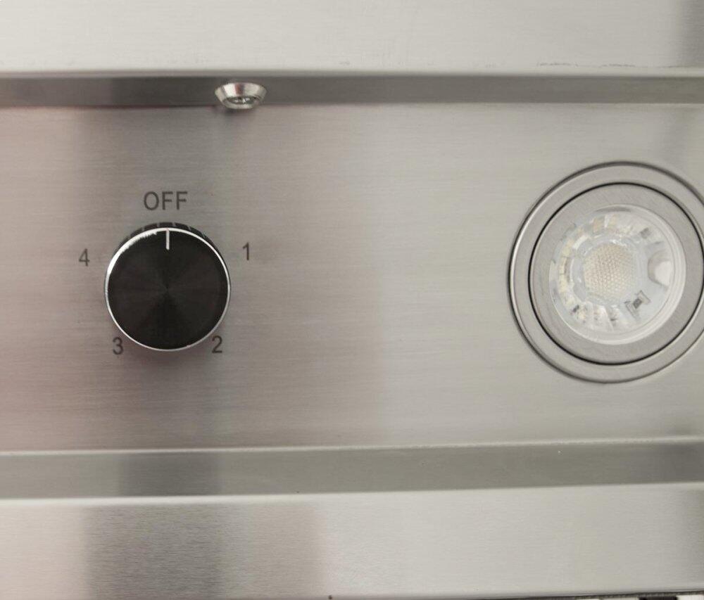 Blaze Grills BLZ42VHOOD 42-Inch Stainless Steel Vent Hood for Outdoor Kitchens – Perfect for BBQ, Grilling & Backyard Cooking