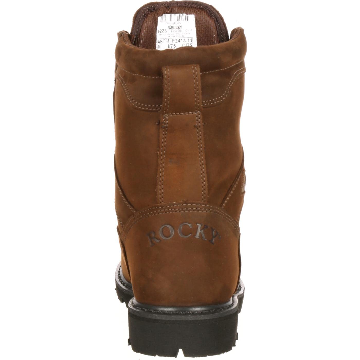 ROCKY Ranger Steel Toe GORE-TEX® Waterproof 600G Insulated Work Boot for Men - Heavy Duty Construction, Hiking & Outdoor Work - Durable Safety Shoes for Cold Weather