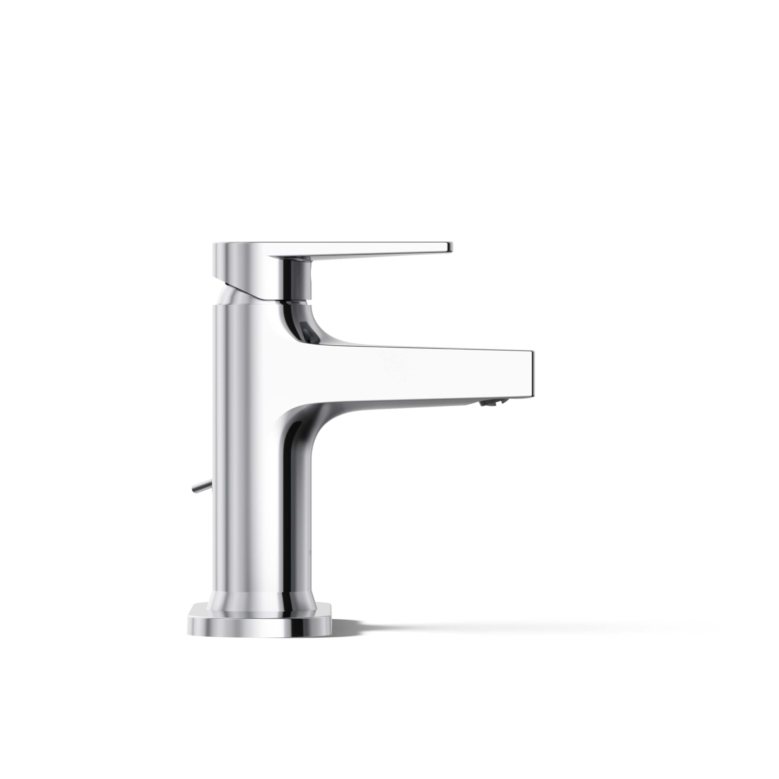 KOHLER Taut Single-Handle Bathroom Faucet with Pop-Up Drain - Chrome Finish for Modern Sinks