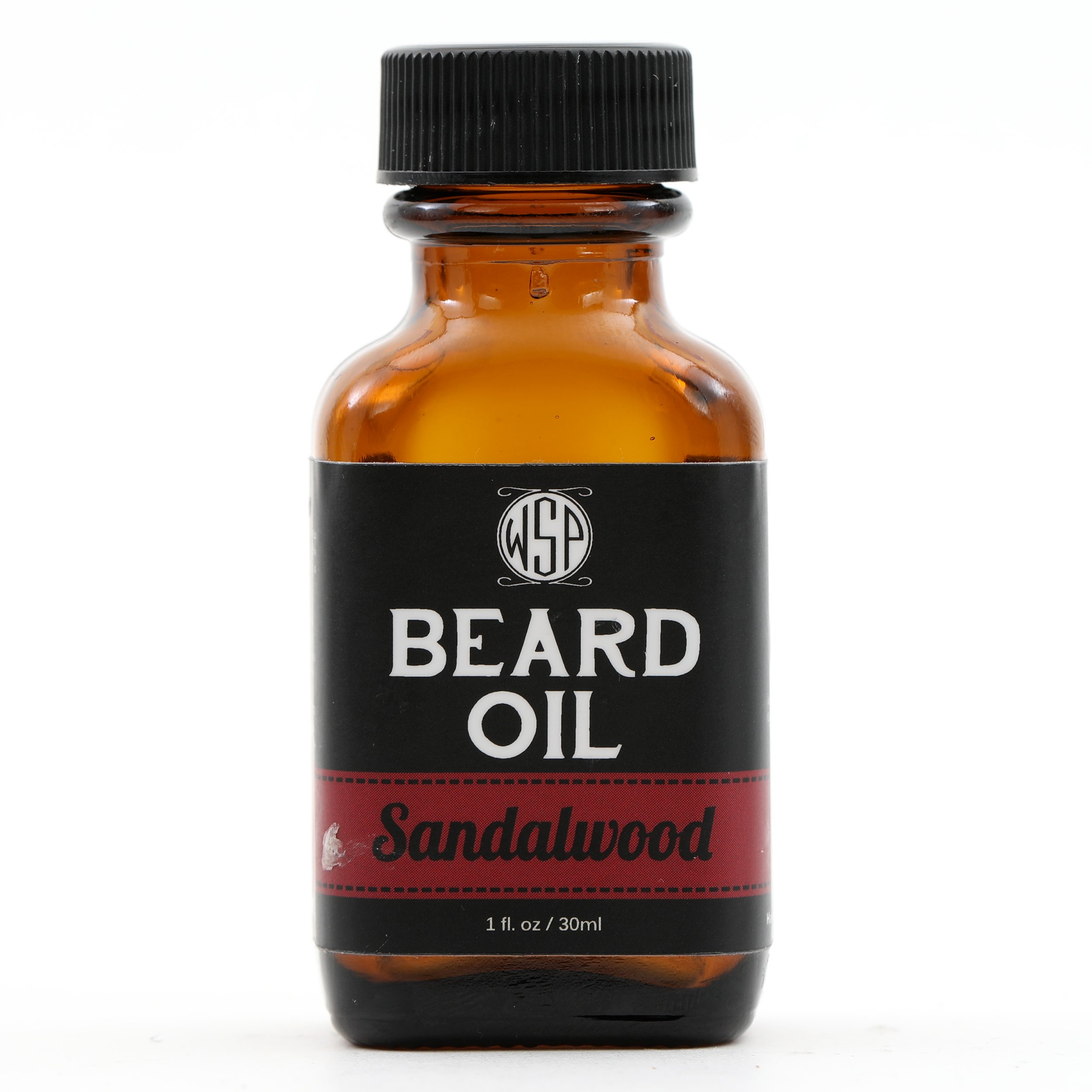 Sandalwood Leave-In Conditioner & Beard Oil - 100% Pure Natural Organic Vegan Formula for Soft Hair & Healthy Beard Growth | Perfect for Daily Grooming & Styling